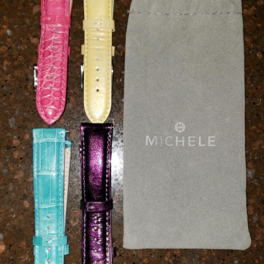 MICHELE 18 MM Watch Bands